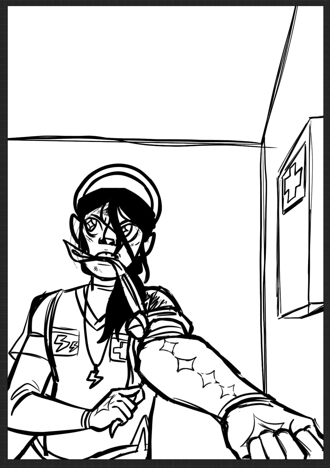 Cleric's Choice — process image 1