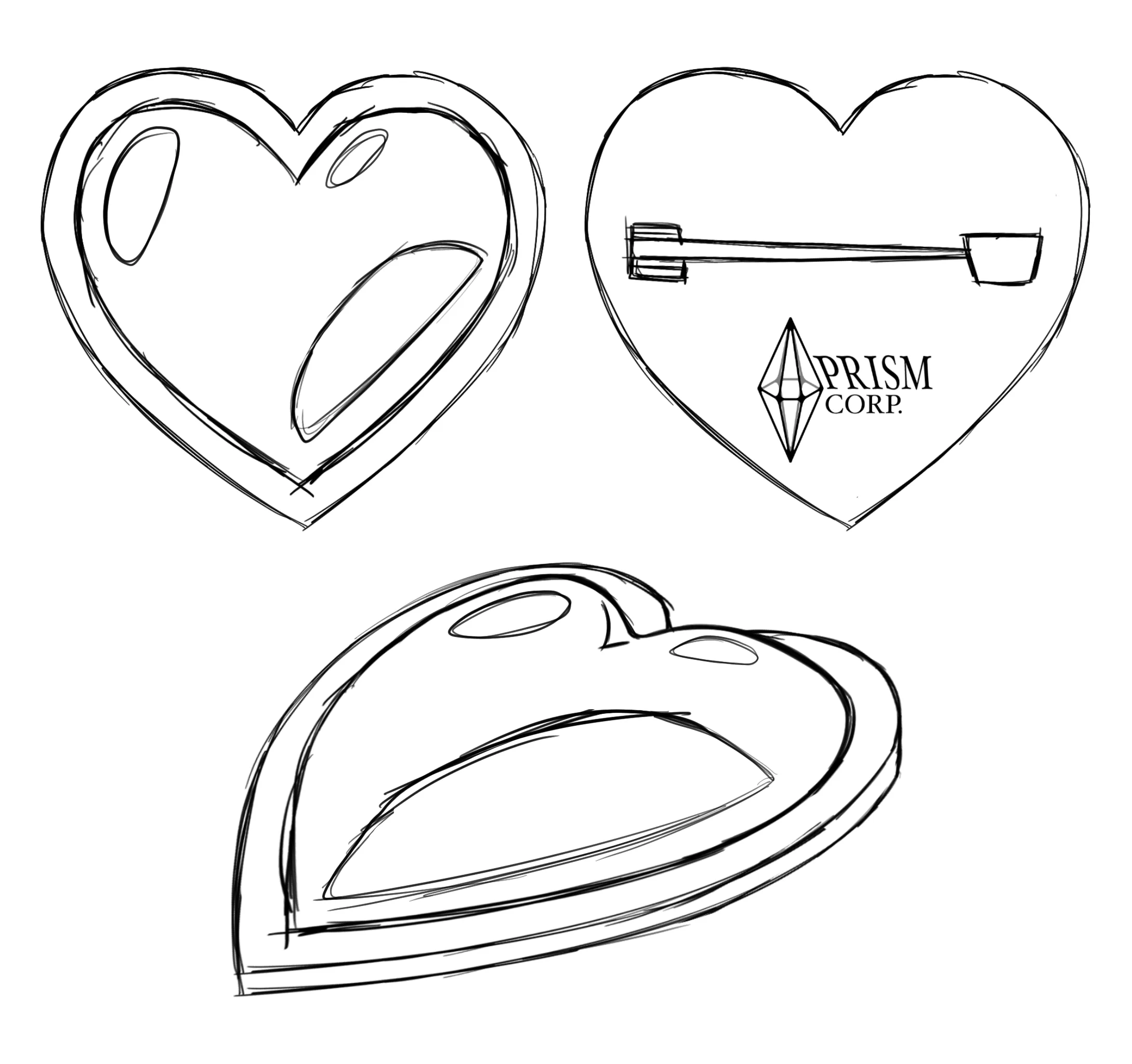 Brooch prop design