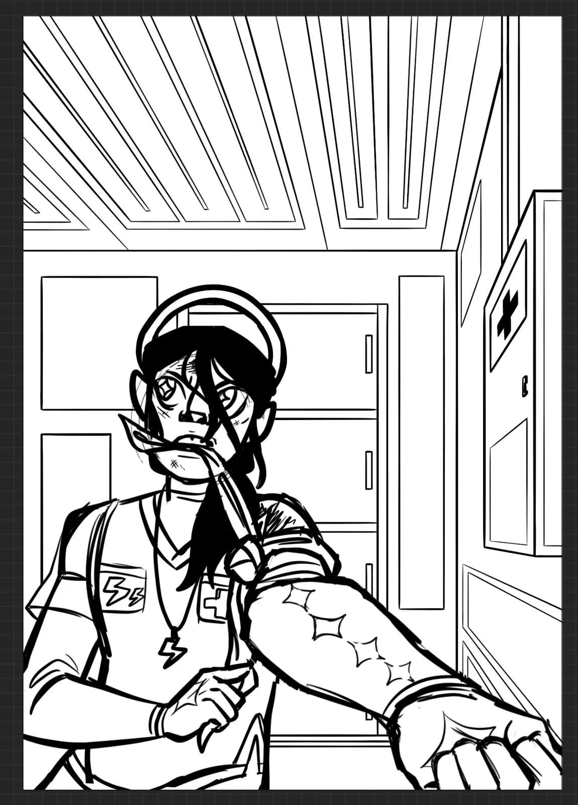 Cleric's Choice — process image 2