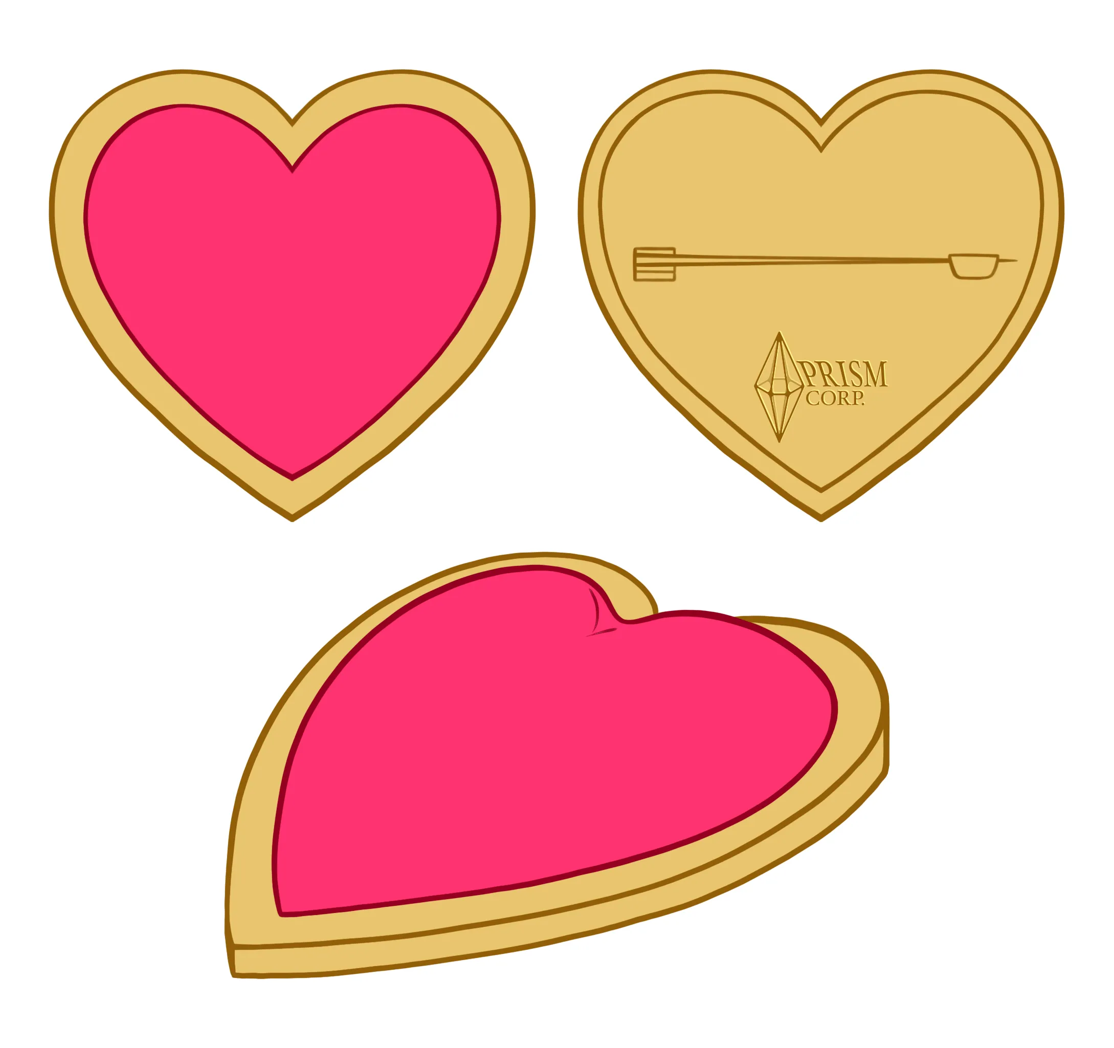 Brooch prop design